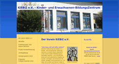 Desktop Screenshot of kiebiz-undorf.de
